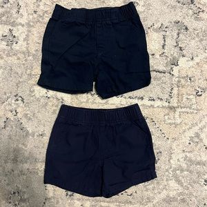 Carhartt Baby Boy (18 mths) Navy Khaki Shorts - Pair of 2